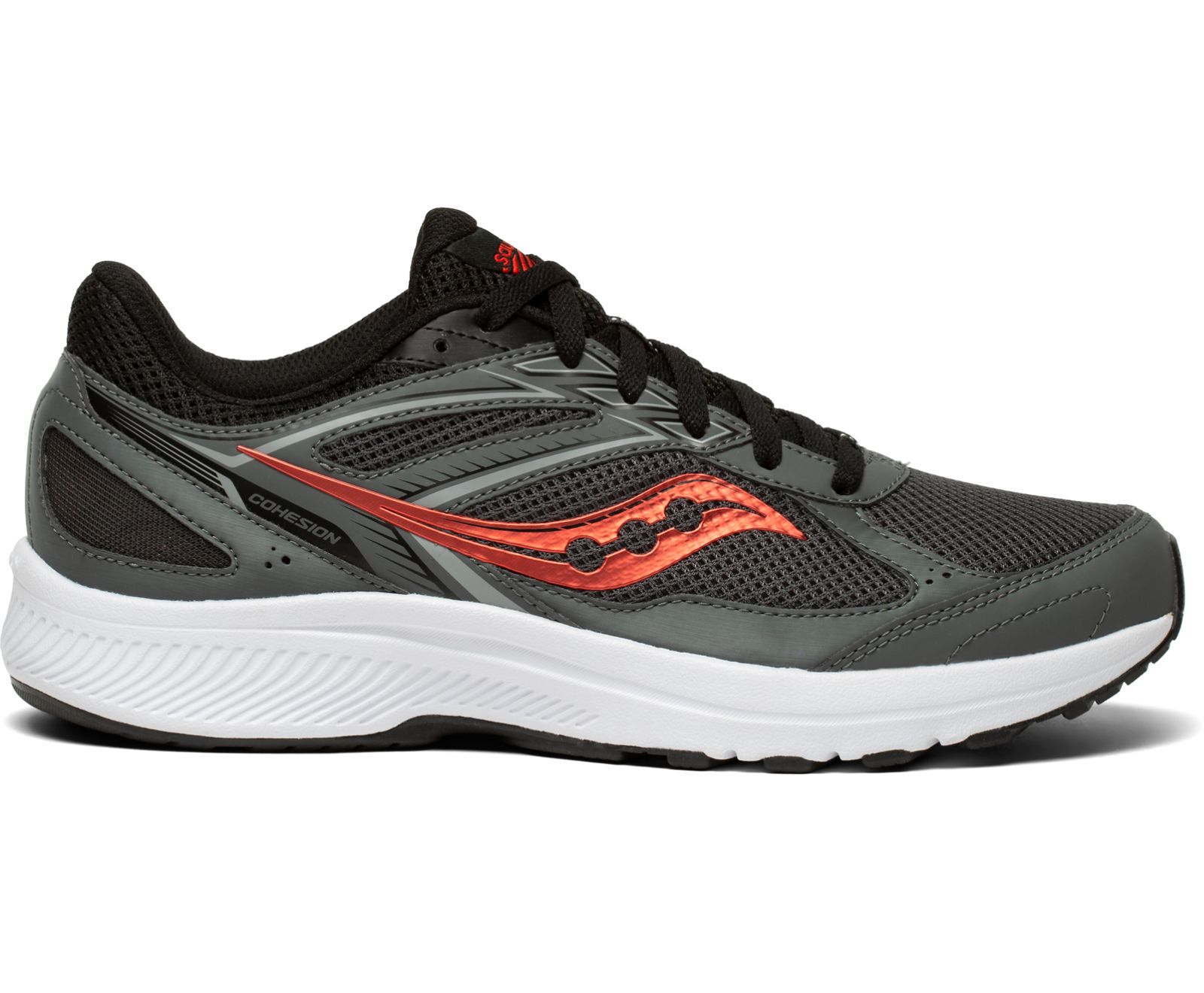Tenis Para Correr Saucony Cohesion 14 Hombre Grises Negros | México 453AHKP